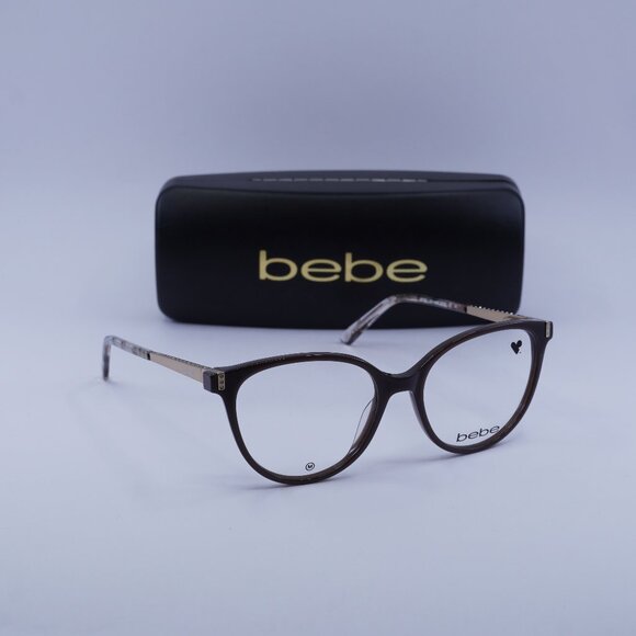 Bebe BB5215 232 Cat Eye Eyeglasses 52mm – Mink - Picture 1 of 10